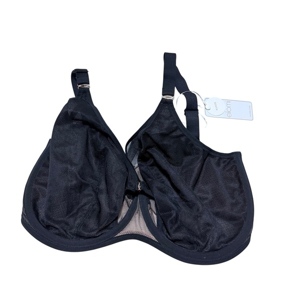 Elomi Other - Elomi NWT EL301202blk  34M Black Plunge Kintai Bra Underwire